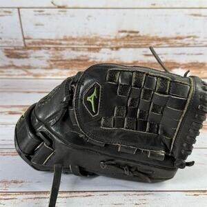 Mizuno MVP Prime 12" Fastpitch Softball Glove Black Right Handed GMVP1208P